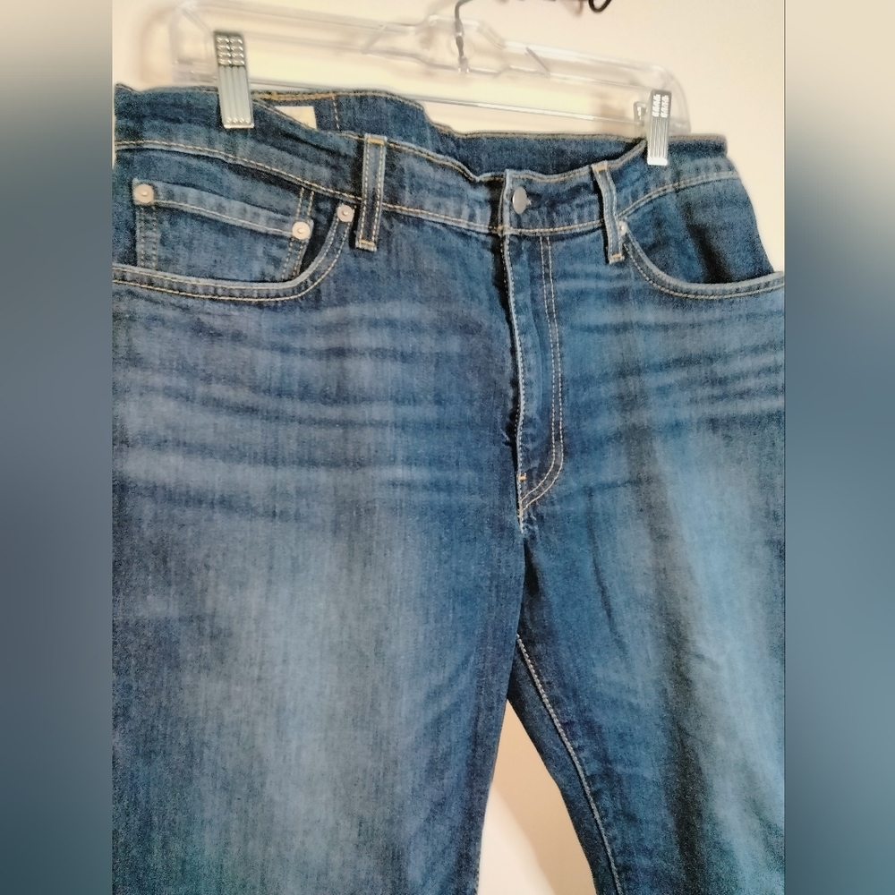 Levi's 511 (Size 36W/30L) Men's Premium Medium Wash Rare (Big E) Denim Jeans - Picture 4 of 12